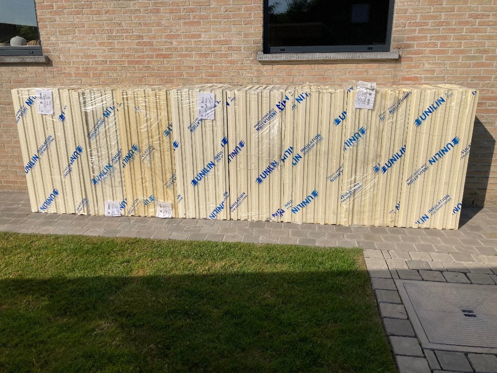 NIEUWE ISOLATIE UNILIN U-THERM WALL DIKTE 10 cm 4 PAKKEN, Neuf, Isolation de toiture, 8 à 12 cm, 10 à 15 m²