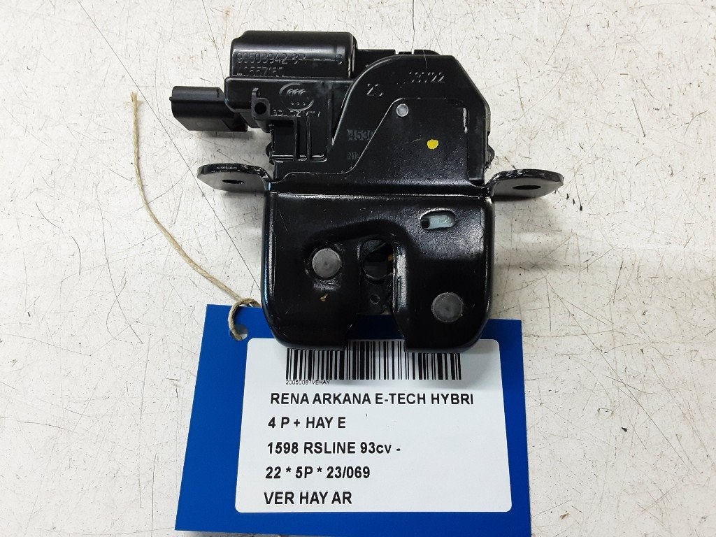 SERRURE COFFRE Renault Arkana (RJLL) (905039428R), Renault, Mevr. I. Hauben, Haillon arrière, Utilisé