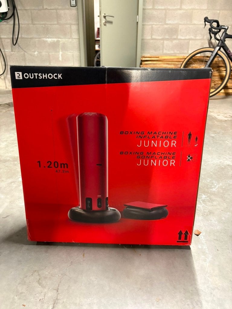 Opblaasbare boxing machine Junior, Ophalen of Verzenden, Zo goed als nieuw, Bokszak
