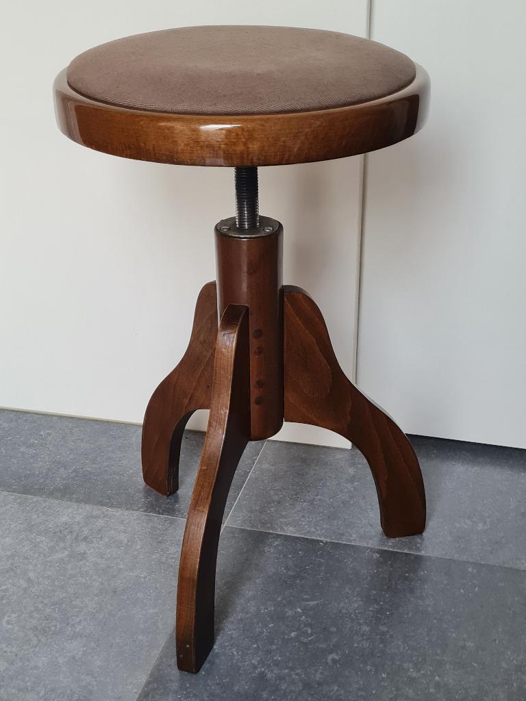 prachtige pianokruk, kruk verstelbaar van 47 tot 61 cm, Ophalen of Verzenden