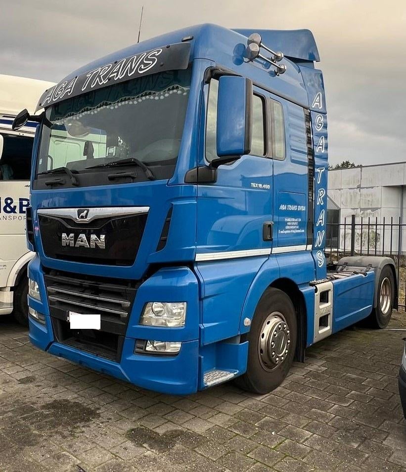 MAN Tgx 460 euro 6, Auto's, Automaat, Euro 6, Blauw, MAN