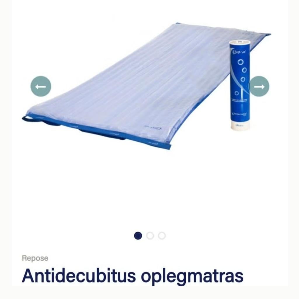 Oplegmatras anti decubitus 1persoons  prijs bespreekbaar, Ophalen, Nieuw