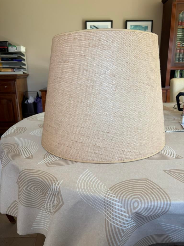 Lampenkap voor staande lamp beige, Ophalen, Zo goed als nieuw, Beige