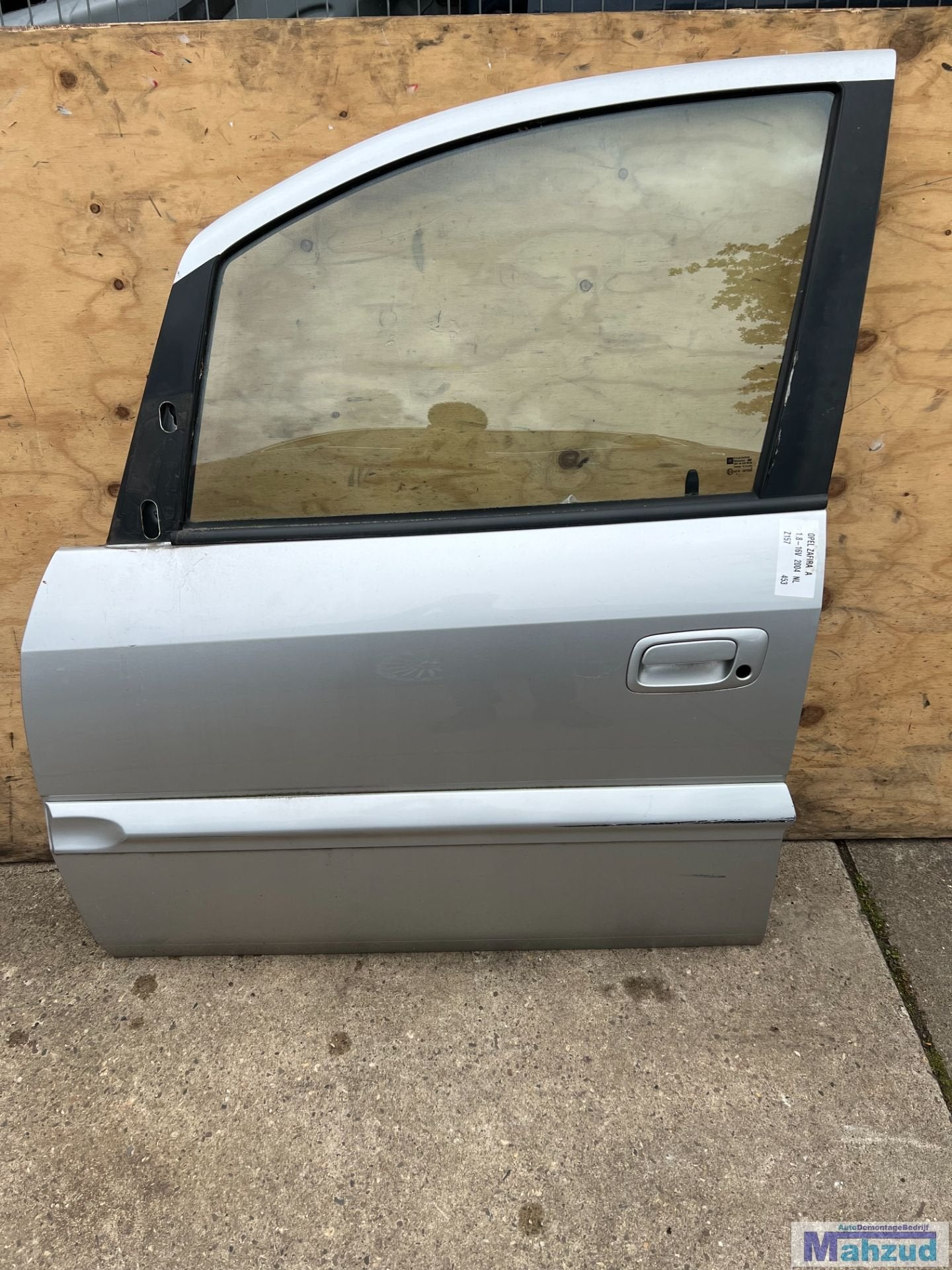 OPEL ZAFIRA A Argent Z157 porte avant gauche 1998-2005, Opel Automobile GmbH, Porte, Opel, Bahnhofsplatz 1
65423  Russelsheim am Main, DE