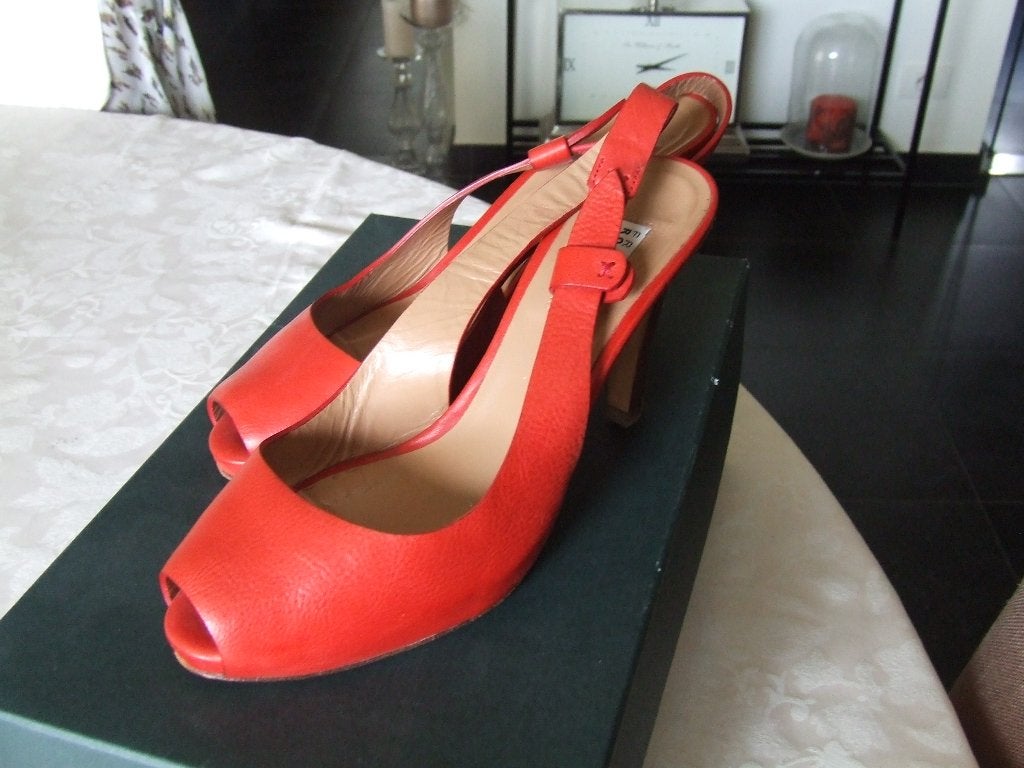 Toffe zomerschoentjes met hakje "fratelli rossetti" mt 38,5, Schoenen met lage hakken, Ophalen of Verzenden, Zo goed als nieuw