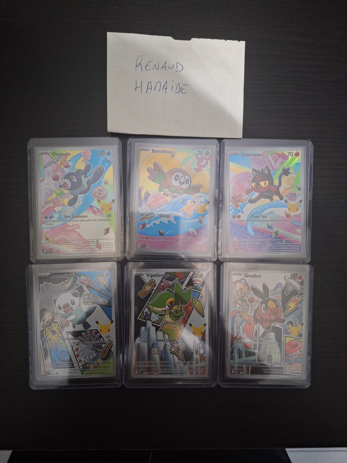 Pokemon First Partner, Ophalen, Nieuw, Speelkaart(en)