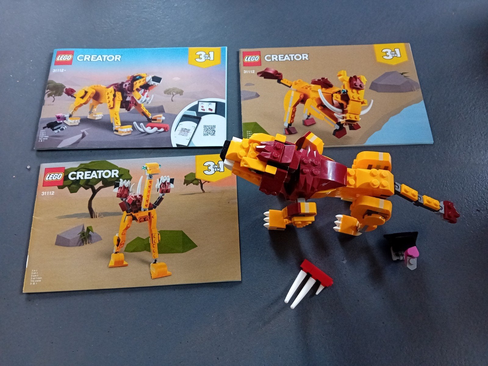 Lego creator Wilde leeuw 31112, Kinderen en Baby's, Ophalen of Verzenden, Lego, Creator
