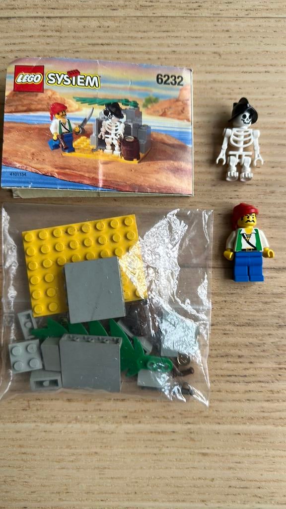 Lego System 6232 Pirates compleet, Kinderen en Baby's, Speelgoed | Duplo en Lego, Lego, Zo goed als nieuw, Compleet, Complete set