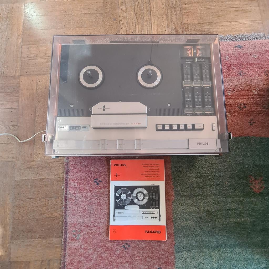 Philips N4416 bansopnemer, Audio, Tv en Foto, Bandrecorder, Ophalen