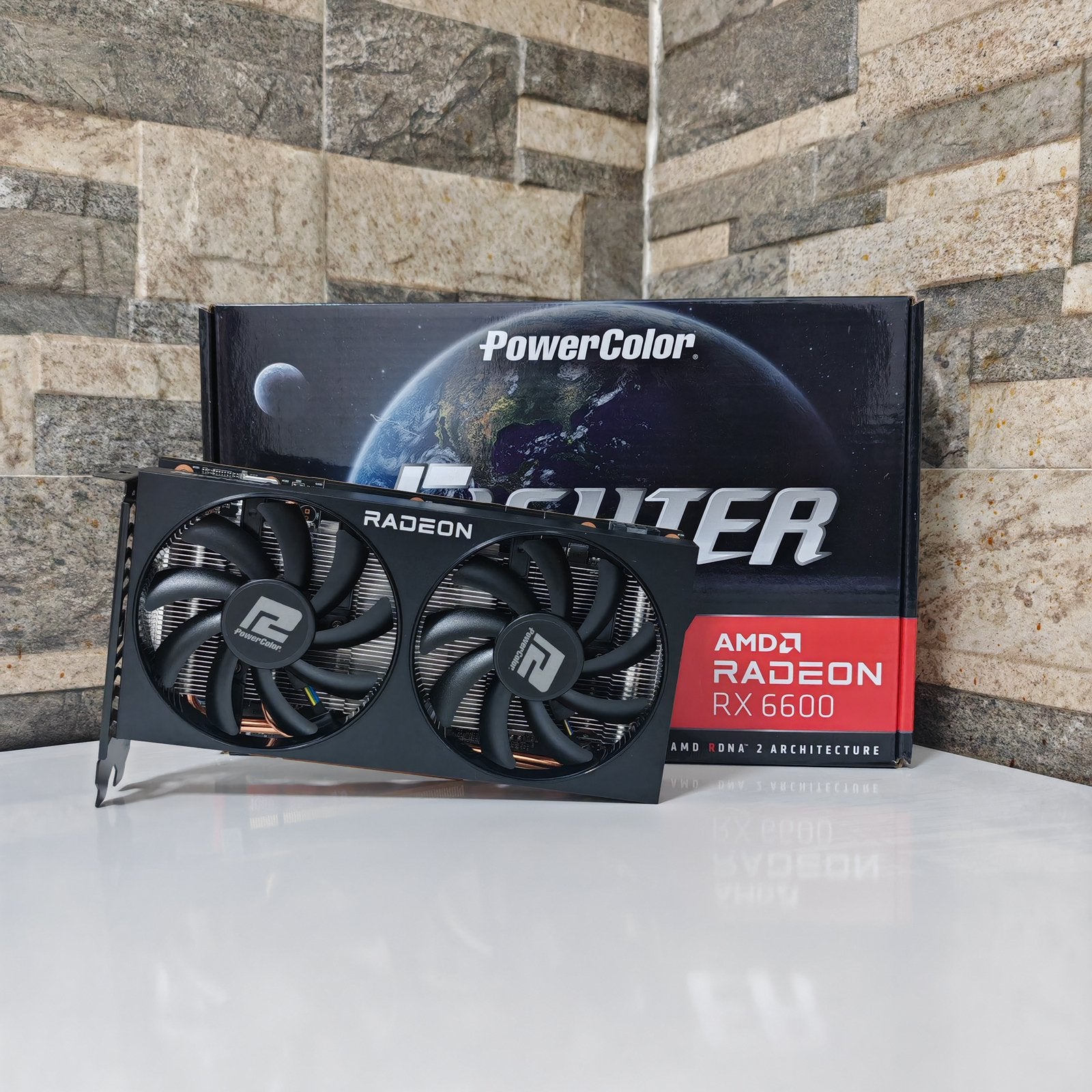 AMD RX6600 8 GO, Informatique & Logiciels, Cartes vidéo, AMD, GDDR6, PCI-Express 4, Comme neuf