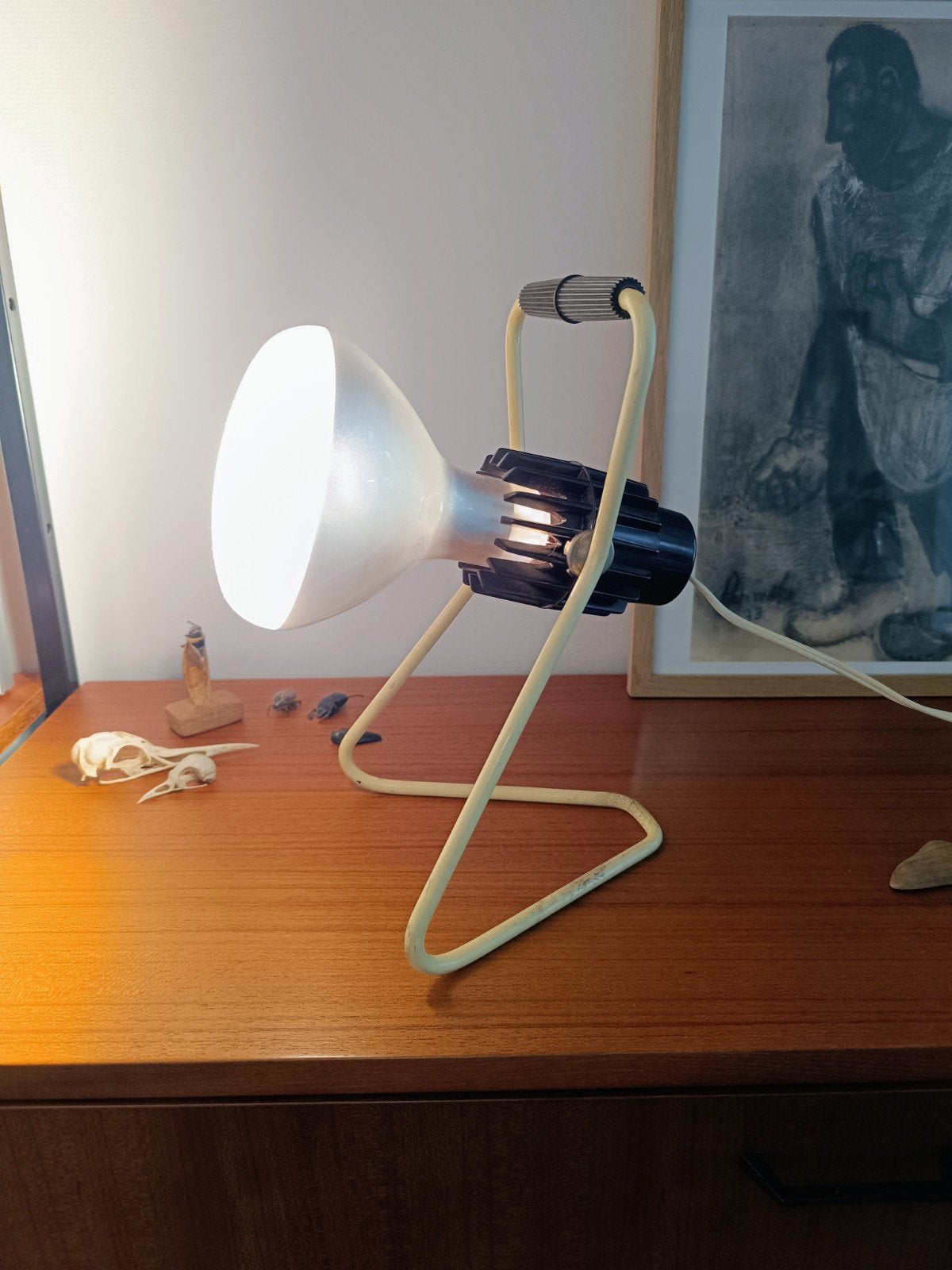 lampe chauffante vintage Philips Infraphil KL2901, Antiquités & Art, Enlèvement ou Envoi