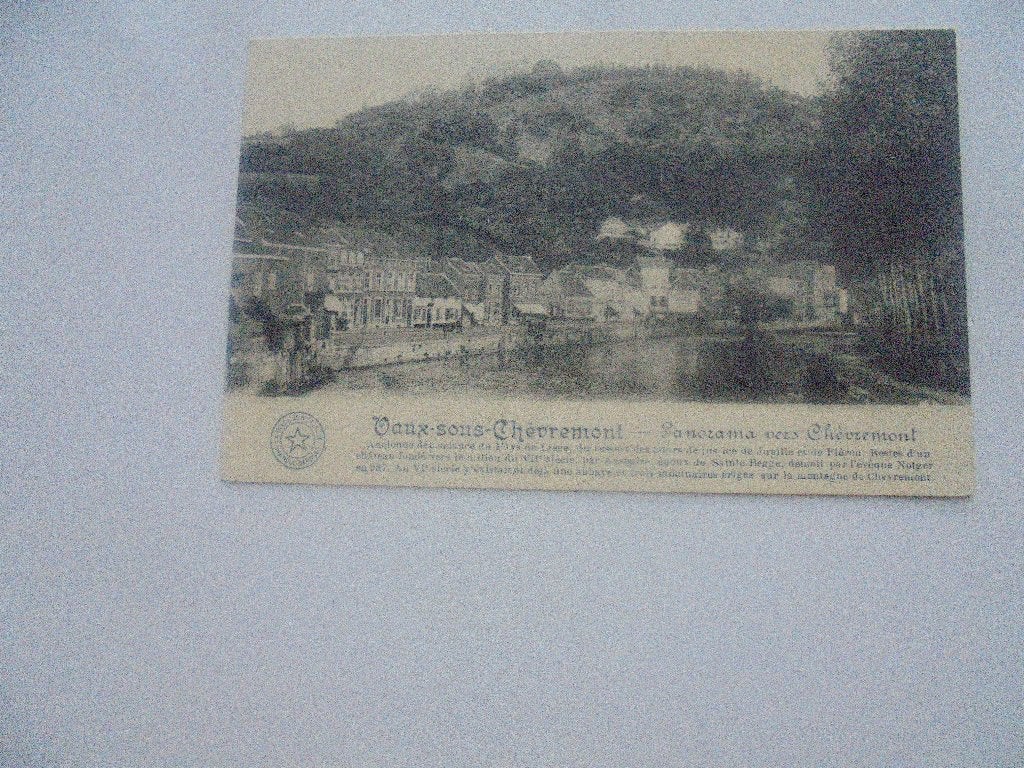 chévremont-panorama, Envoi, 1920 à 1940, Non affranchie, Liège