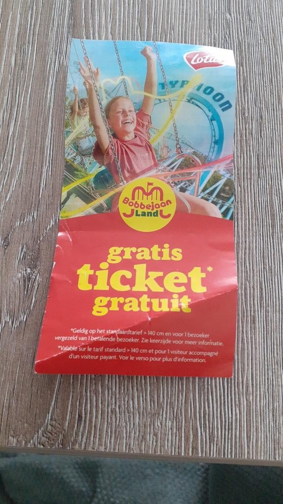 Bobejaanland  ticket, Eén persoon, Kortingskaart