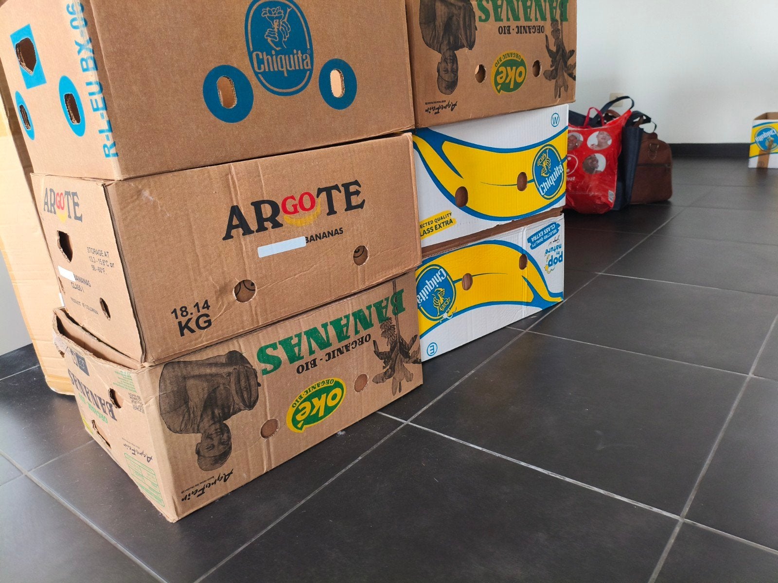 10 caisses à bananes à vendre pour 5€, Enlèvement