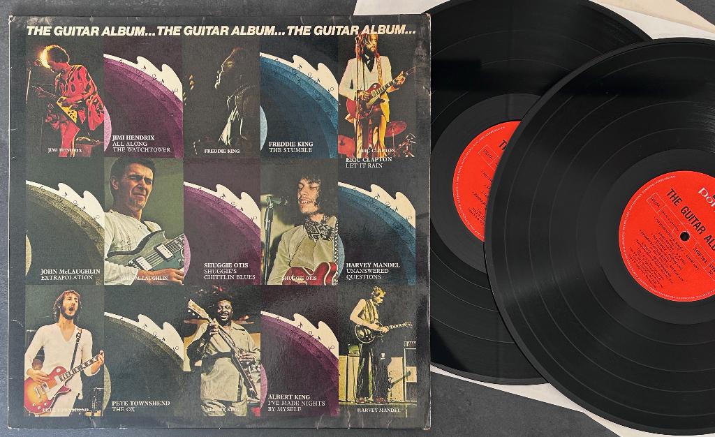 HENDRIX, GALLAGHER, WHO, FOCUS +++ - The guitar album (2LP), Cd's en Dvd's, Gebruikt, Verzenden, 1970 - 1979, 12 inch