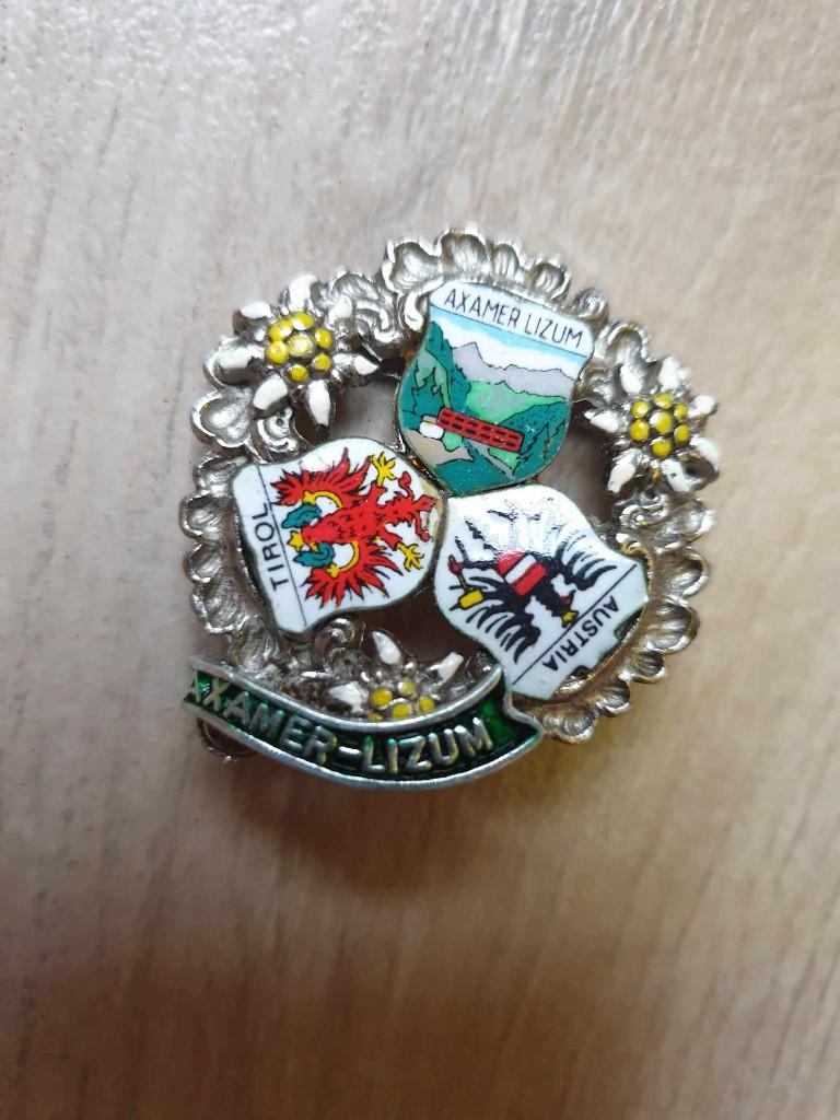 Pin Axamer - Lizum skie Tirol - Oostenrijk skieoord, Ophalen of Verzenden