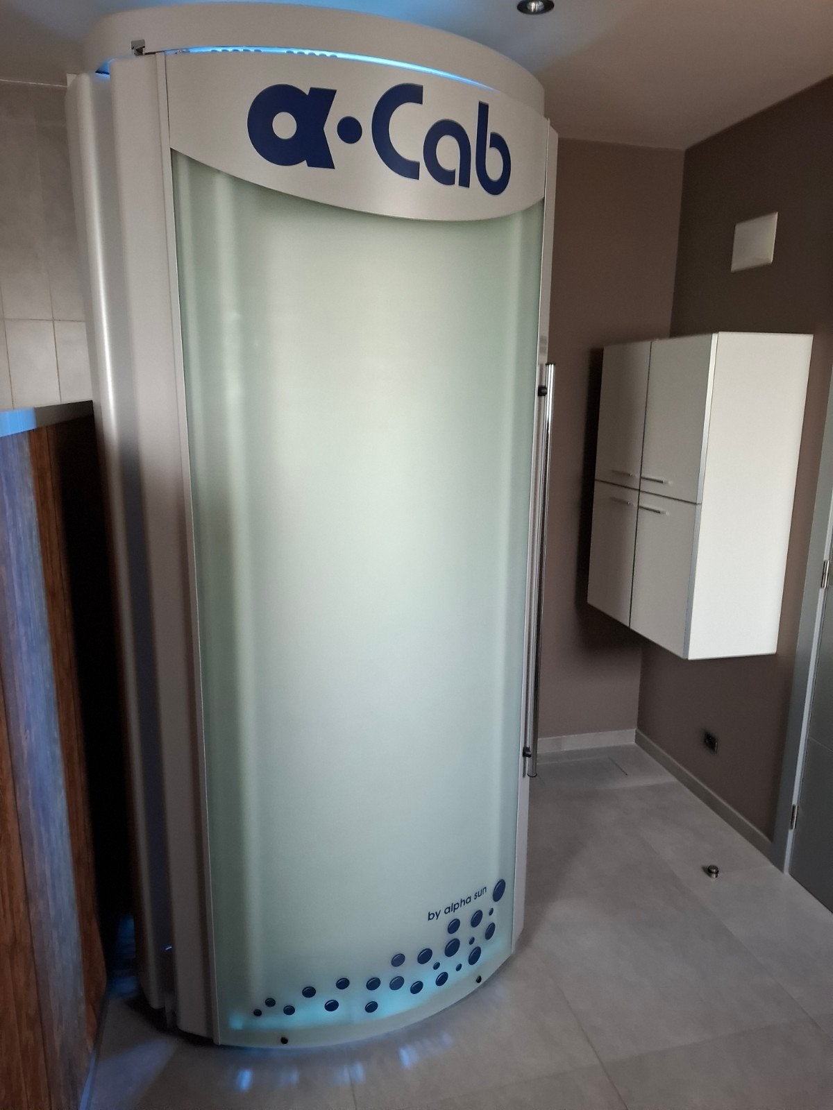 Cabine de bronzage professionnelle, Enlèvement, Comme neuf, Banc solaire double, 15 lampes ou plus