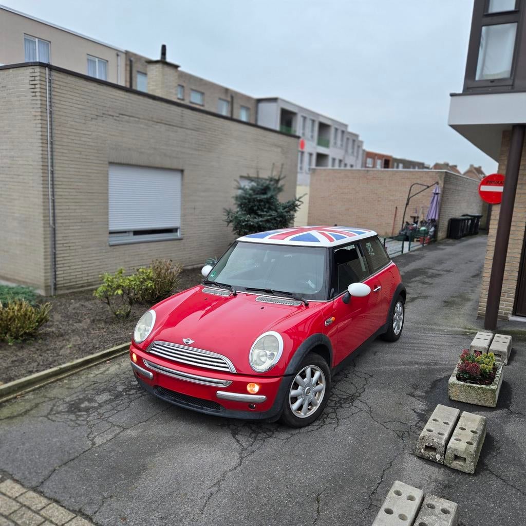 Mini 1.6 113dkm Gekeurd voor verkoop, Rouge, Achat, Boîte manuelle, Noir