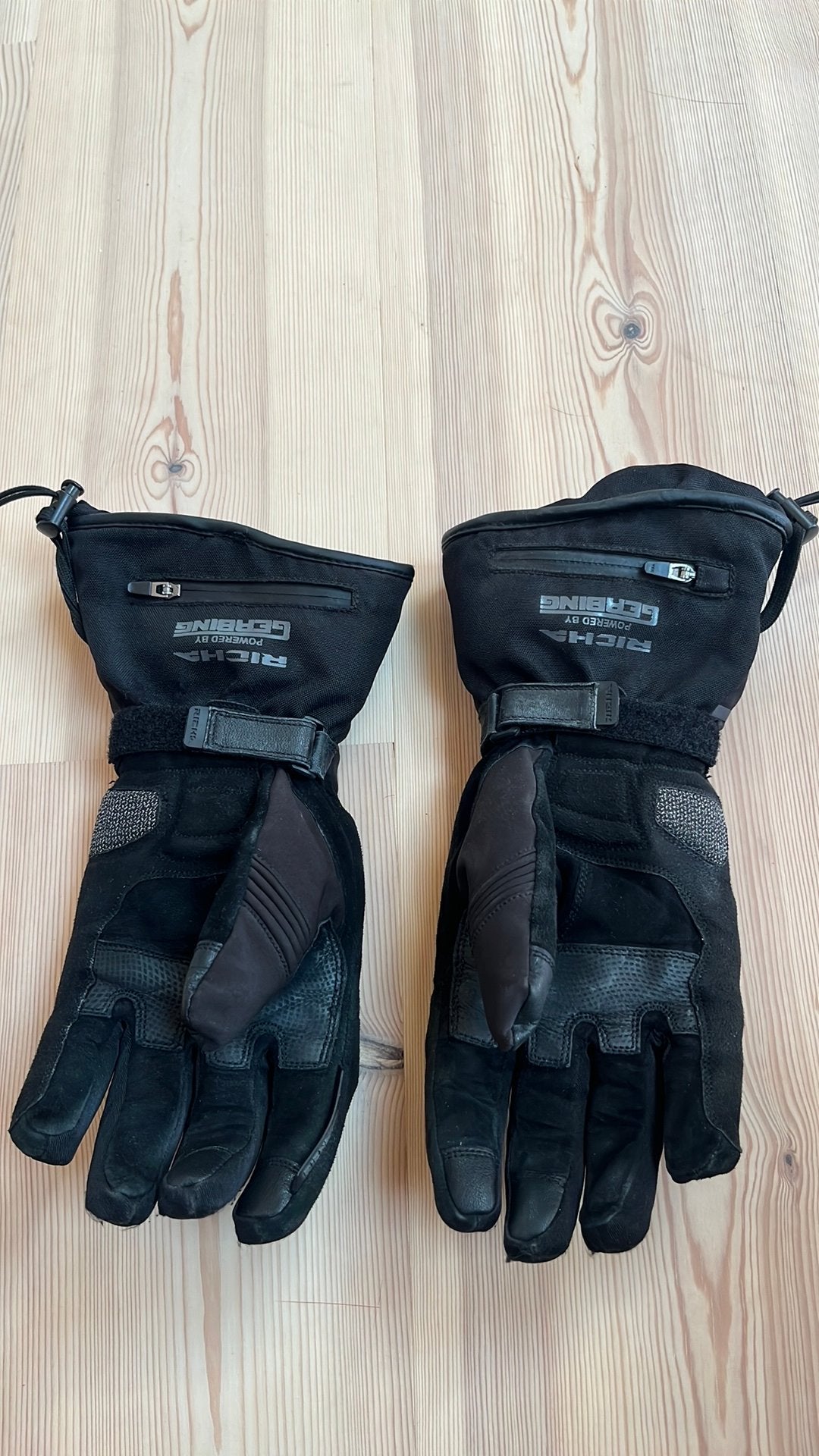 Richa Inferno verwarmde motorhandschoenen - Medium, Ophalen of Verzenden, Tweedehands, Heren, Handschoenen
