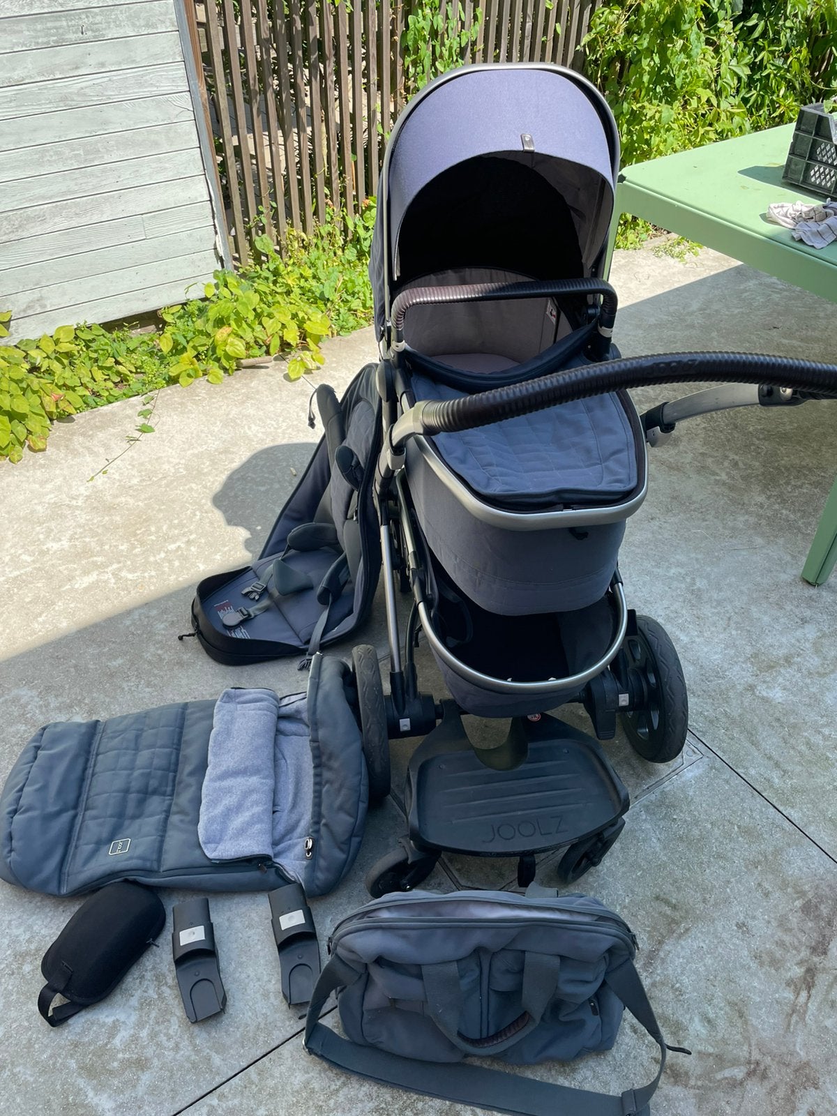 Joolz Geo 2 + accessoires, Autres marques, Tige de poussée réglable, Poussette combi, Enlèvement