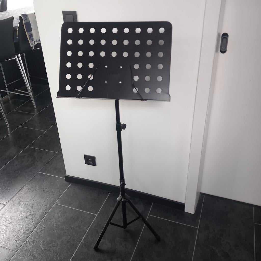 Muziek staander, Ophalen