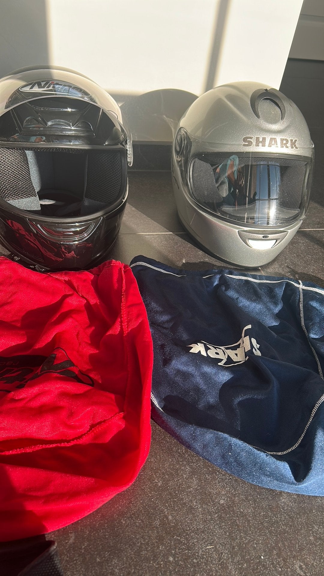 Casque moto S et XS, Motos, Enlèvement, Seconde main, S, Shark