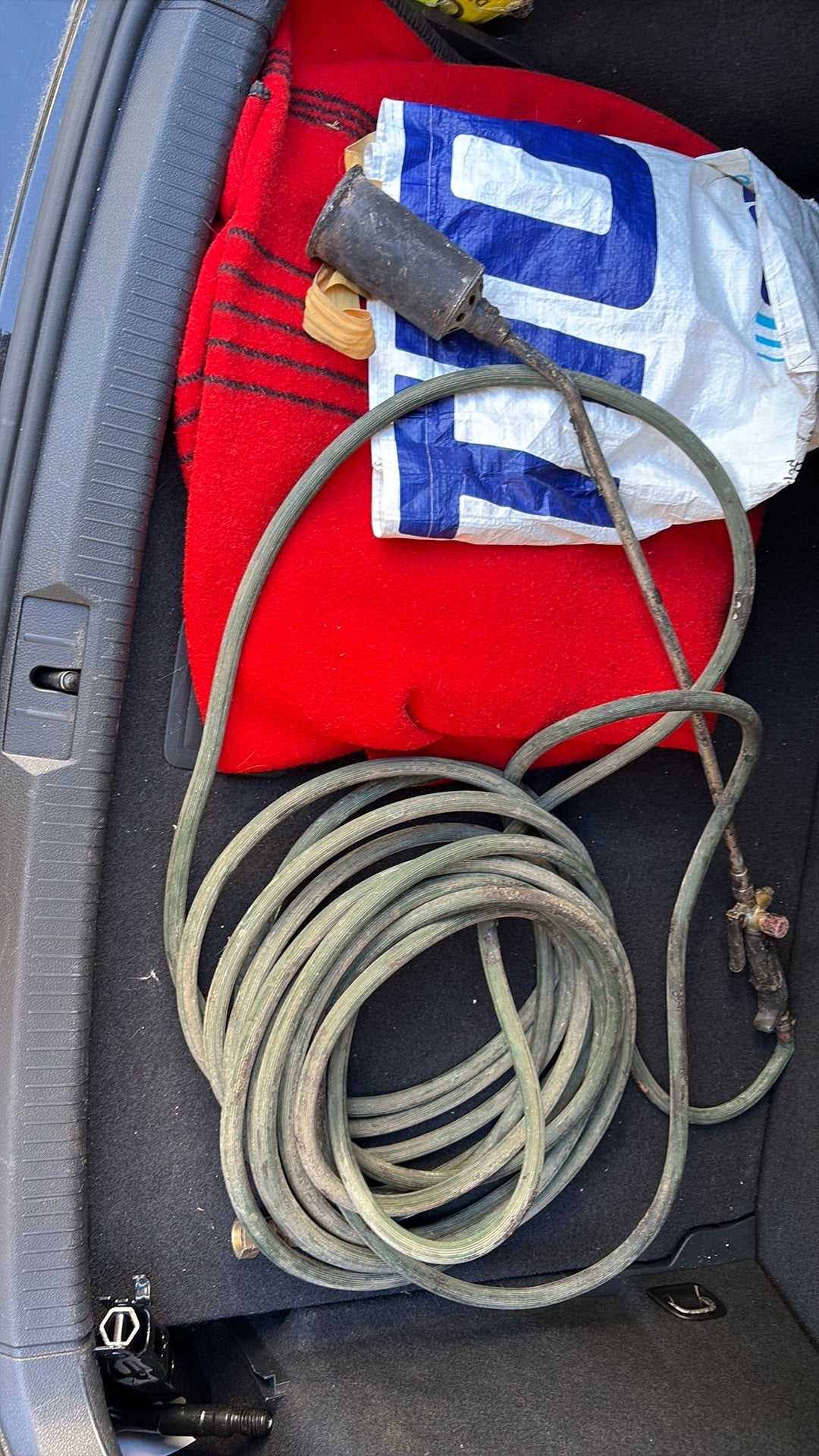 Brûleur à gaz, Enlèvement, Utilisé