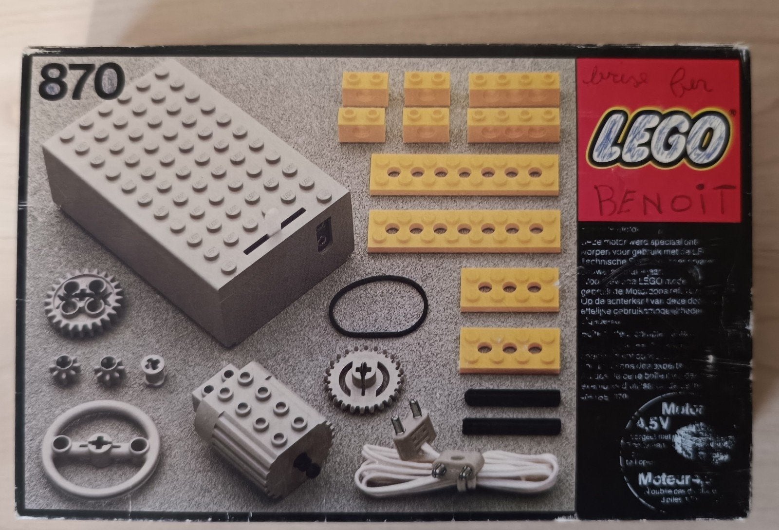 Lego 870 doos, Ophalen of Verzenden, Lego
