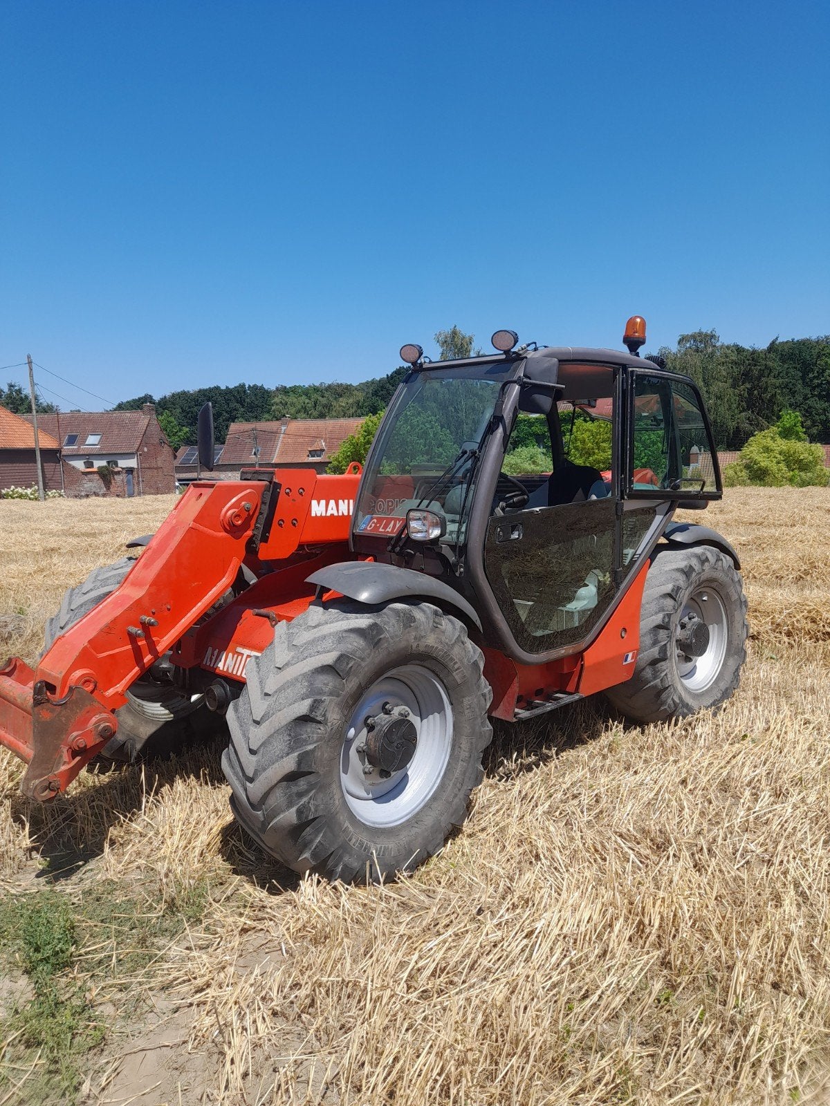 manitou mlt 634, Ophalen