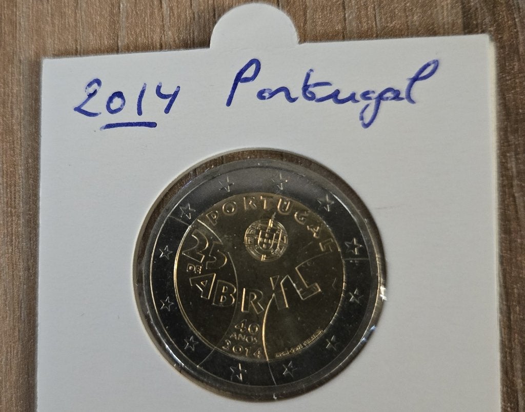 PIECE COMMRMORATIVE PORTUGAL 2014, Timbres & Monnaies, Enlèvement ou Envoi, Portugal, 2 euros, Série