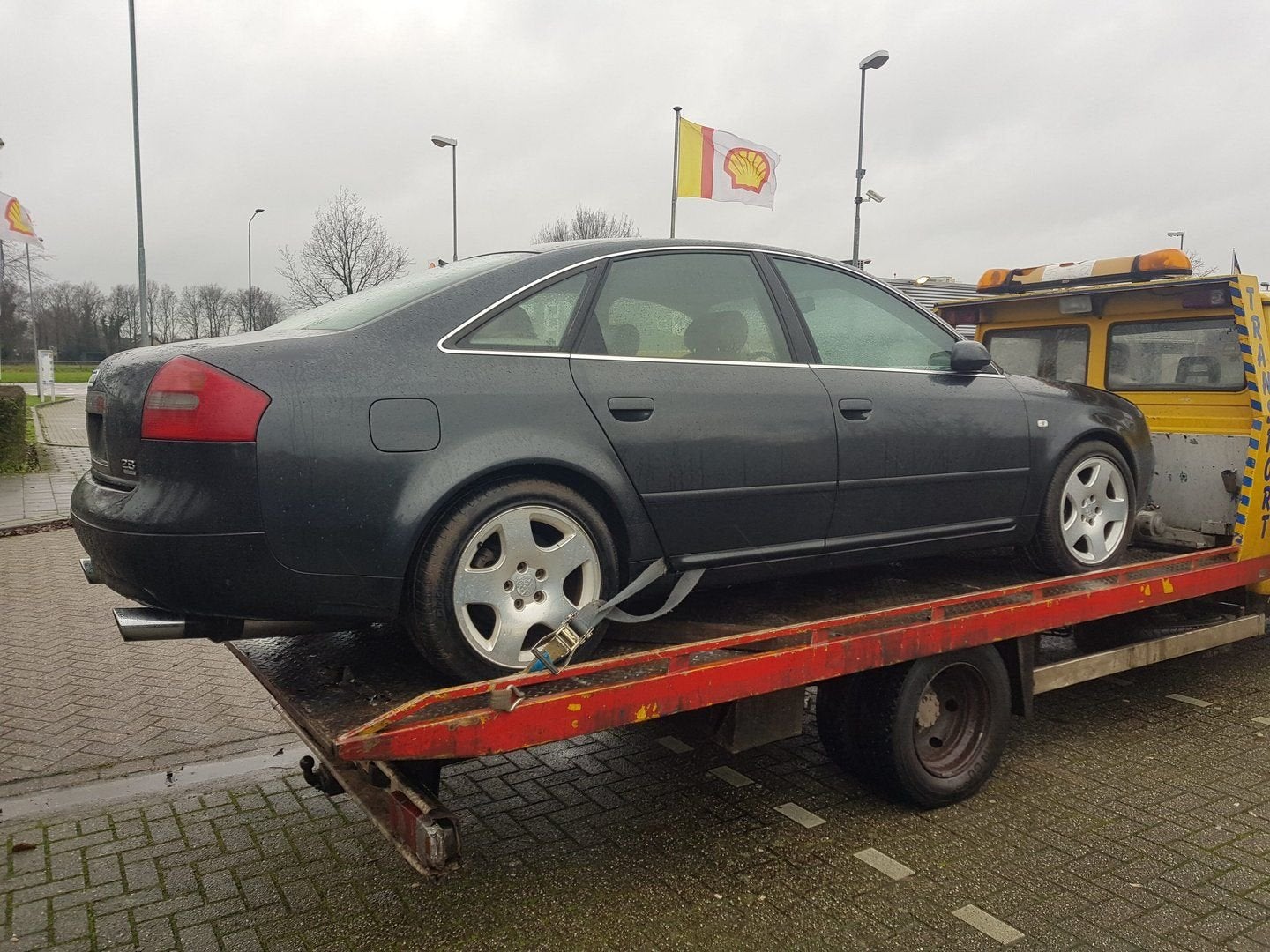 AUDI A6 PORTIEREN RV+RA BJ 2000 2004, Gebruikt, -, Deur, -