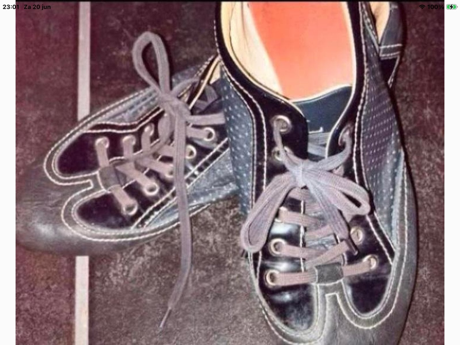 Italiaanse leren damessneakers,maat 39,z.g.a.n., Enlèvement ou Envoi, Sneakers et Baskets, Comme neuf, Bleu