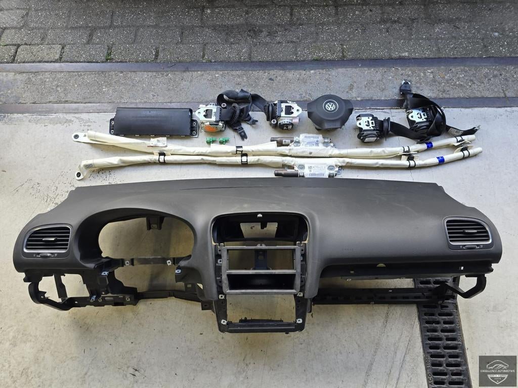 VW Golf 6 2009-2013 Airbagset Airbag Set Dak Hemel Airbag Co, Auto-onderdelen, Gebruikt, Volkswagen, Volkswagen AG, Vw@volkswagen.de