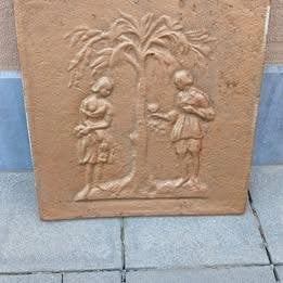 gietijzeren haardplaat 50€, Ophalen