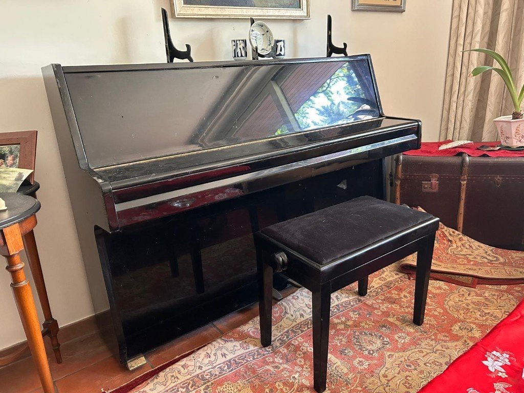 Piano Callmann, Muziek en Instrumenten, Piano's, Ophalen, Gebruikt, Zwart, Piano