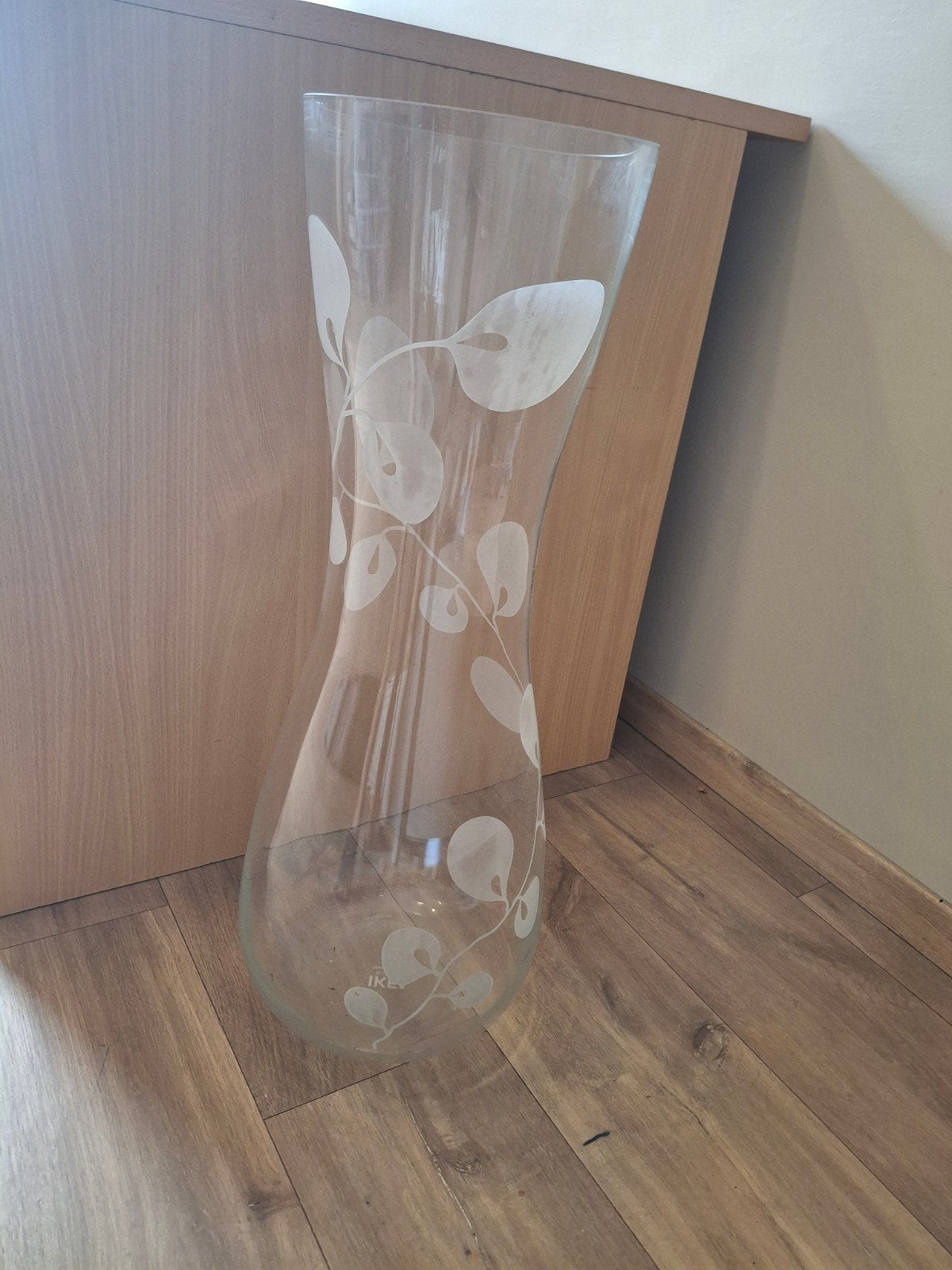grote vaas (65cm), Transparant, Ophalen of Verzenden, 65 cm, Geschikt voor droogbloemen