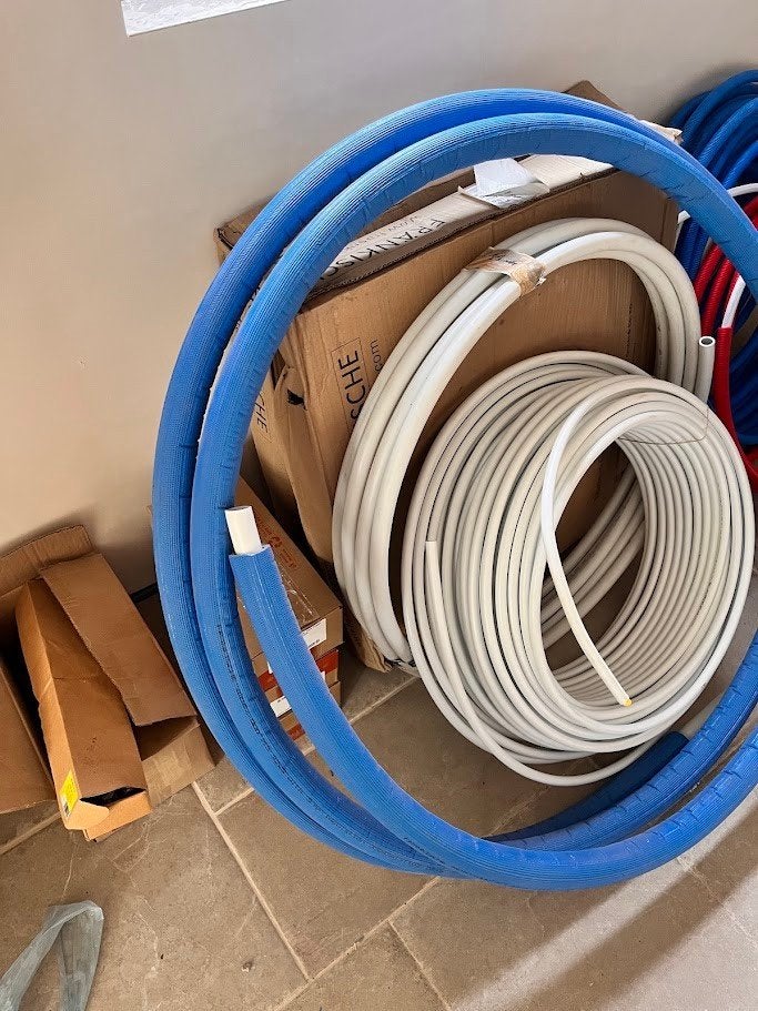 Sanitairbuizen Alpex Duo XS 16x2.0 blauw 50m IN DE DOOS, Doe-het-zelf en Bouw, Ophalen, Nieuw, Overige typen