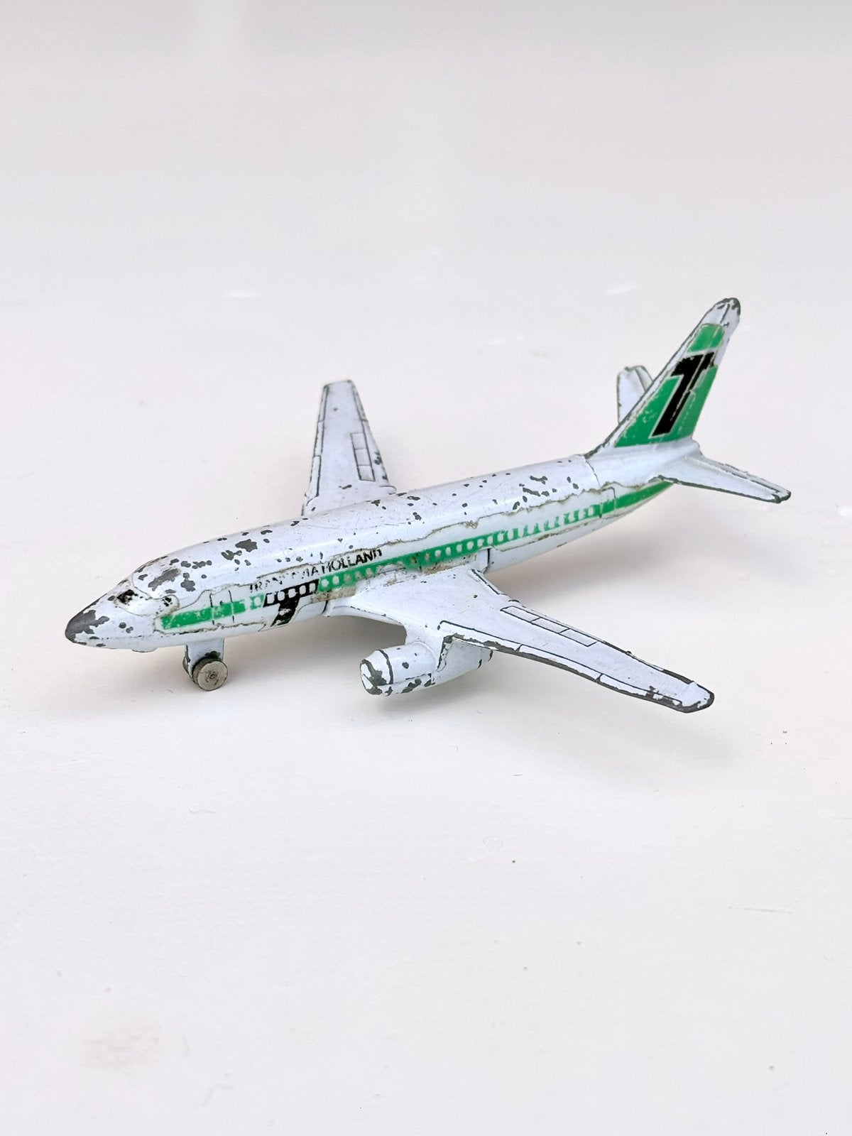 Vintage Transavia Holland Boeing 737 metalen vliegtuigmodel, Verzamelen, Luchtvaart en Vliegtuigspotten, Ophalen of Verzenden