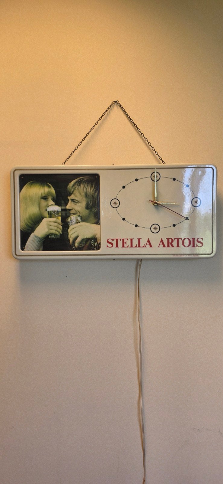 Stella artois klok, Maison & Meubles, Enlèvement