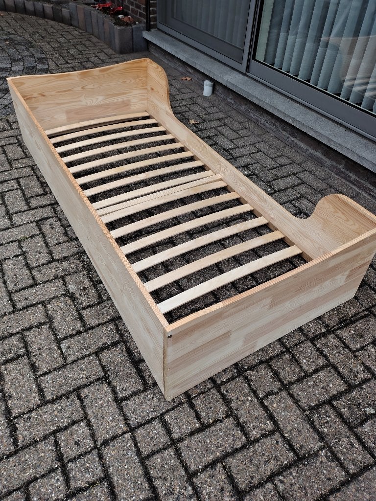 Eenpersoonsbed, Huis en Inrichting, Ophalen, Gebruikt, 90 cm, 200 cm