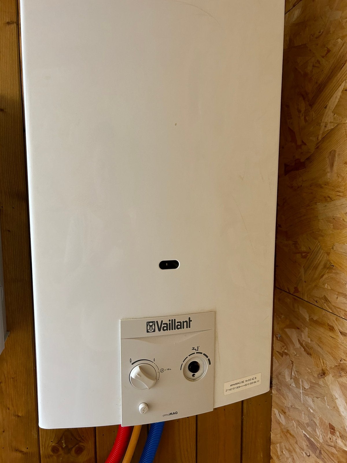 Doorstromer met waakvlam, Bricolage & Construction, Chauffe-eau & Boilers, Utilisé, Gaz naturel, Enlèvement