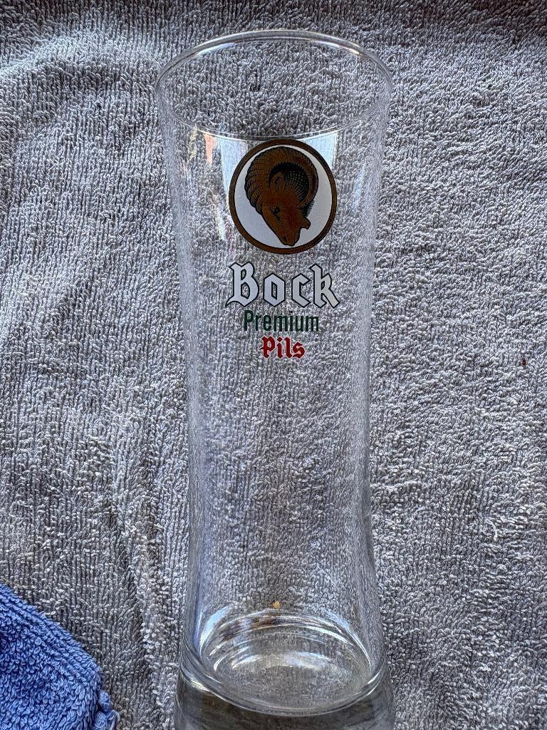 Bock Premium Pils, Verzamelen, Ophalen of Verzenden, Gebruikt, Glas of Glazen