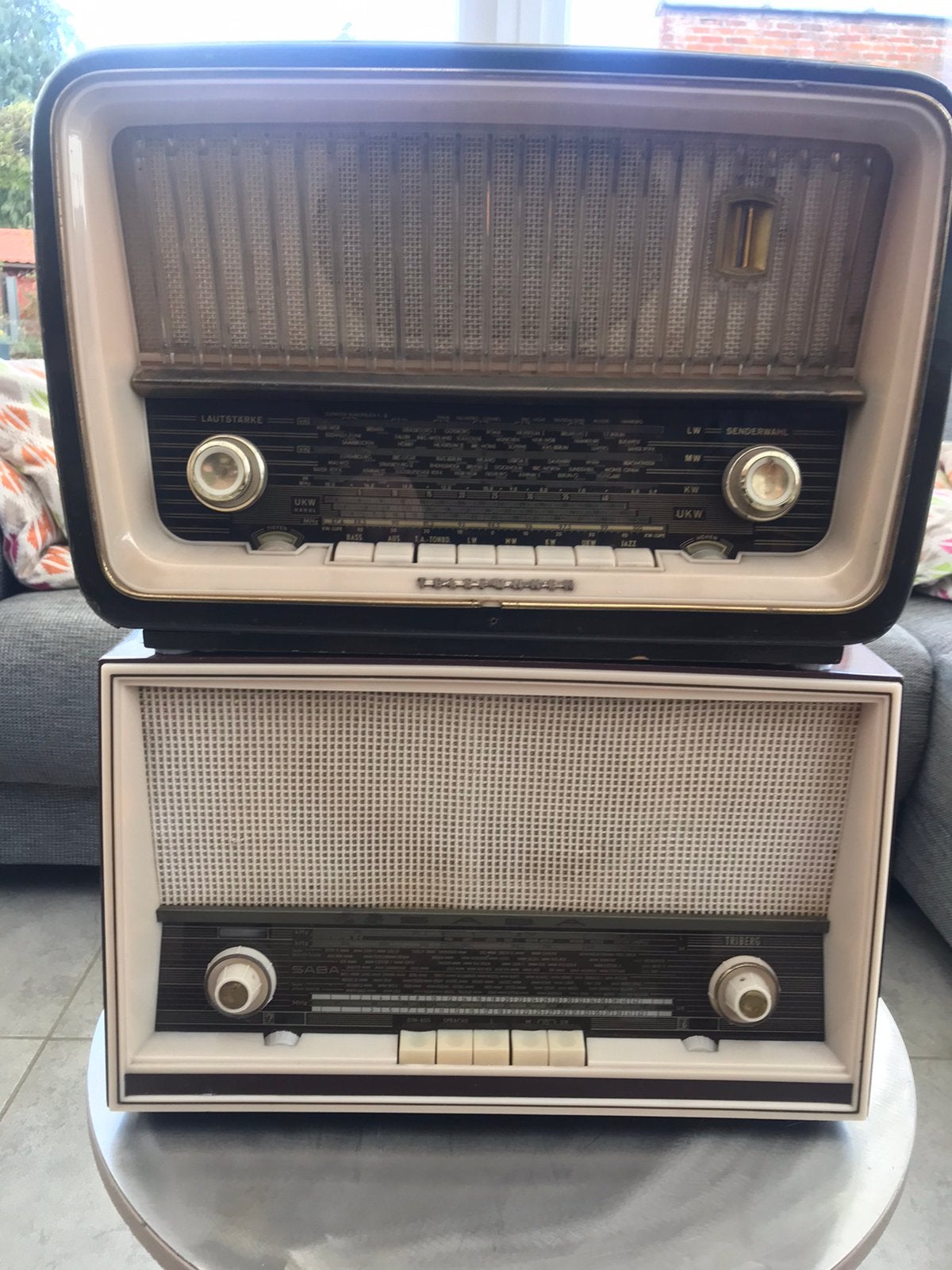 Telefunken Gavotte 1153 en Saba Triberg 125, Antiek en Kunst, Ophalen