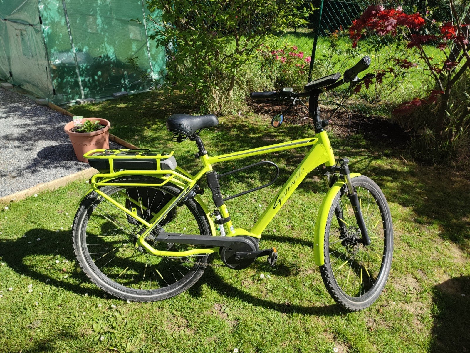 Granville E-Prenium elektromotor Bosch, Fietsen en Brommers, Gebruikt, Versnellingen, GRANVILLE, Schijfrem