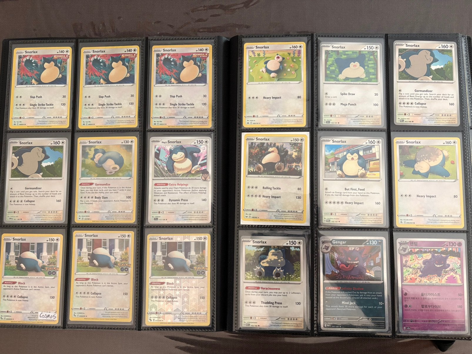 Pokémon Snorlax / Gengar / Dragonite / Promo Kaarten, Enlèvement ou Envoi, Comme neuf