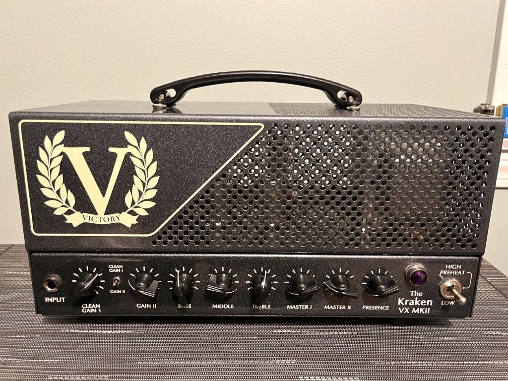 Victory Kraken Mk2 50 W, Musique & Instruments, Amplis | Basse & Guitare, Comme neuf, Guitare, 50 à 100 watts, Enlèvement