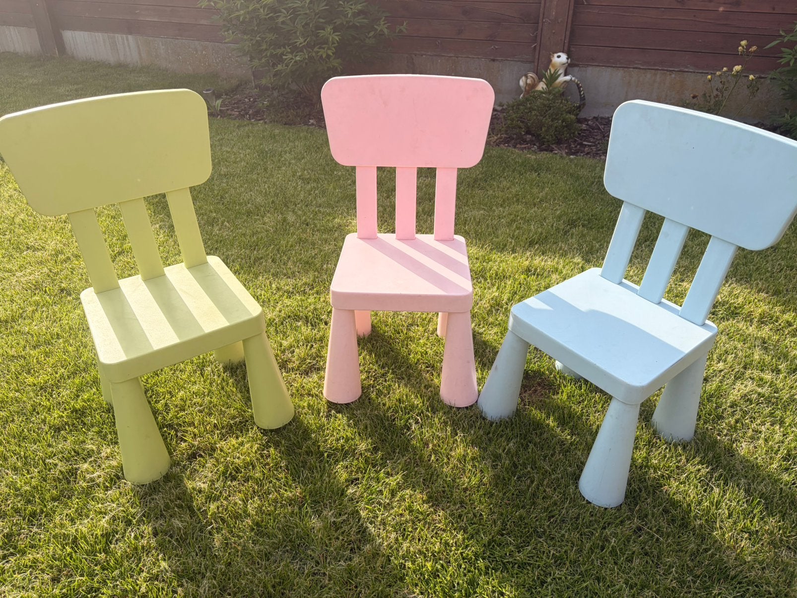 3 stoeltjes van MAMMUT ikea, Kinderen en Baby's, Ophalen, Gebruikt, Stoel(en)