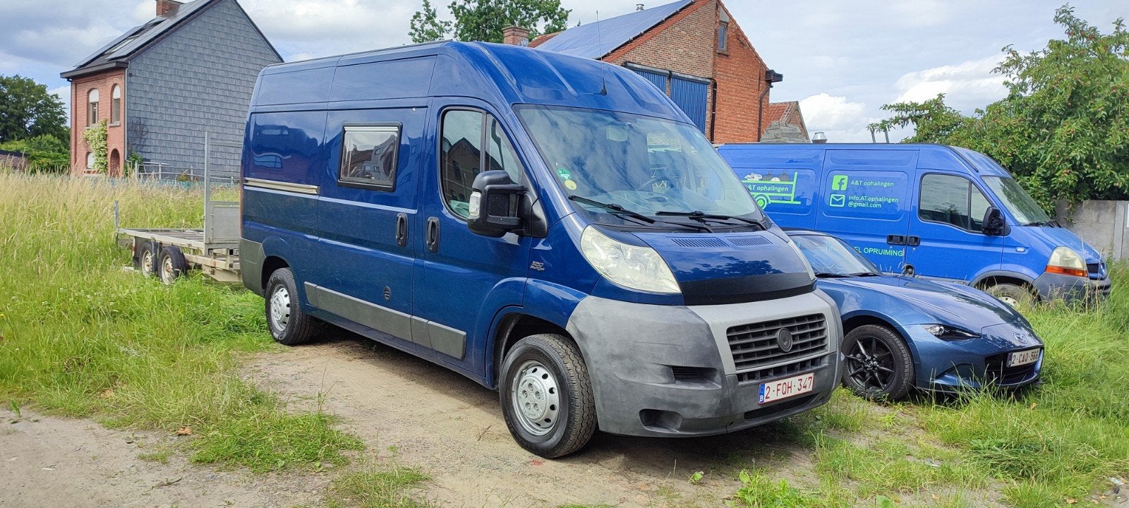 buscamper fiat Ducato 2300 JTD 120 multijet, Buscamper of Camperbus, Fiat, Tot en met 3, Particulier