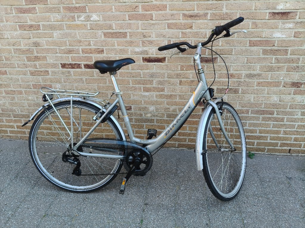 Bikkel damesfiets 28 inch, Fietsen en Brommers, Gebruikt, Velgrem, Versnellingen, 50 tot 53 cm