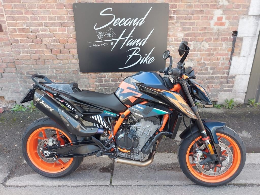 KTM DUKE 890R NIEUWSTAAT, 1 JAAR GARANTIE, 9750 EUR, Motoren, 2 cilinders, 890 cc, Motorrijbewijs A, Bedrijf